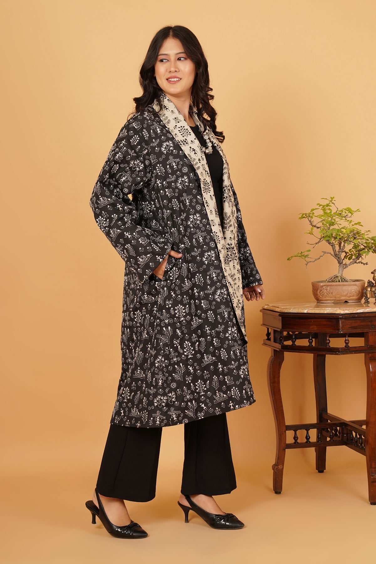 Kantha & Kantha Reversible Overlay