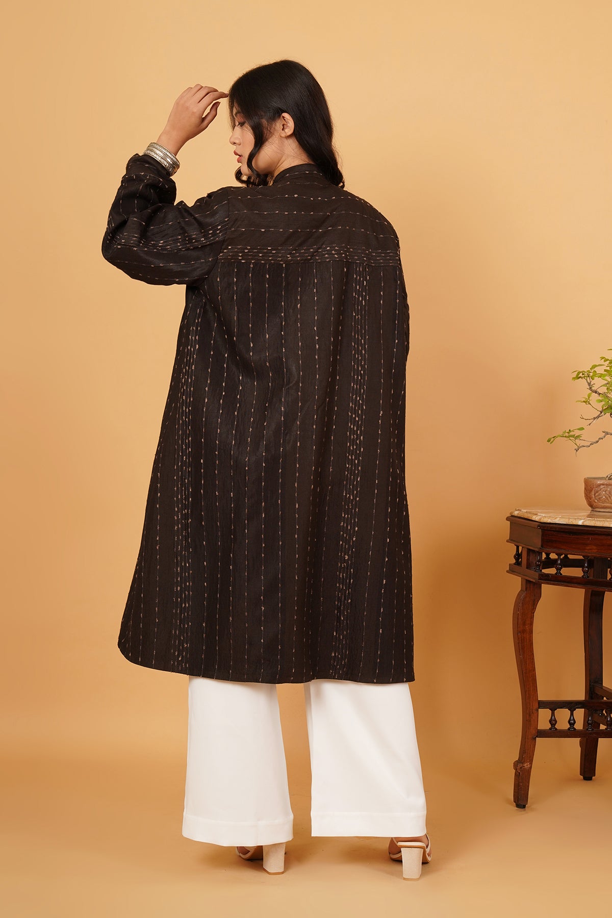 Kantha & Wool Reversible Jacket