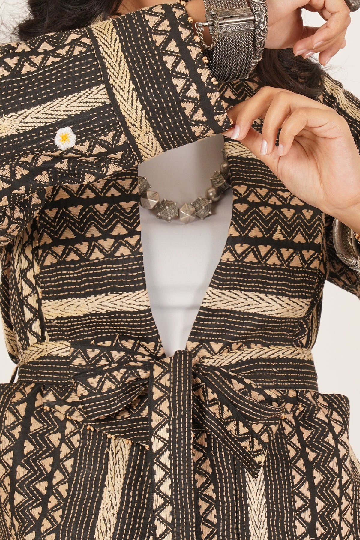 Kantha Short Jacket