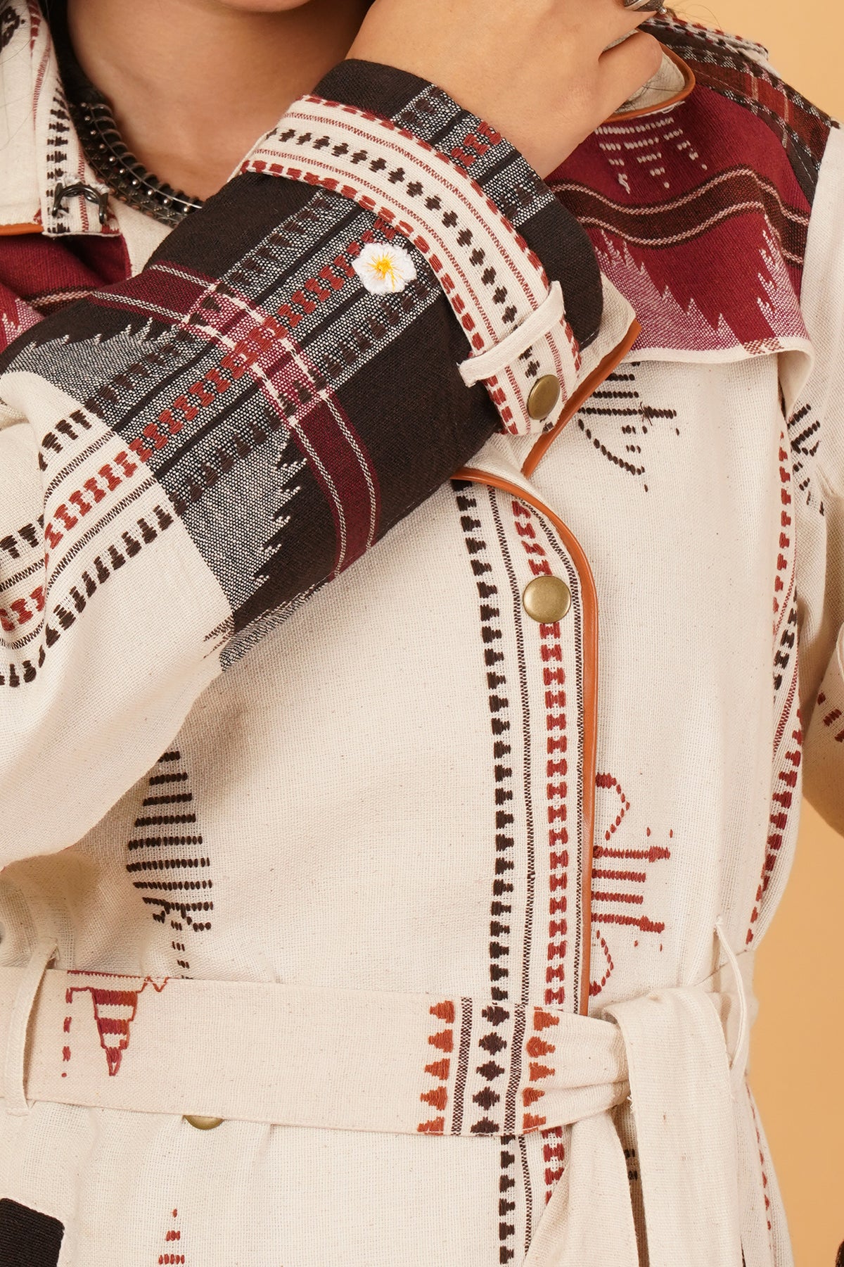 White Kotpad Trenchcoat