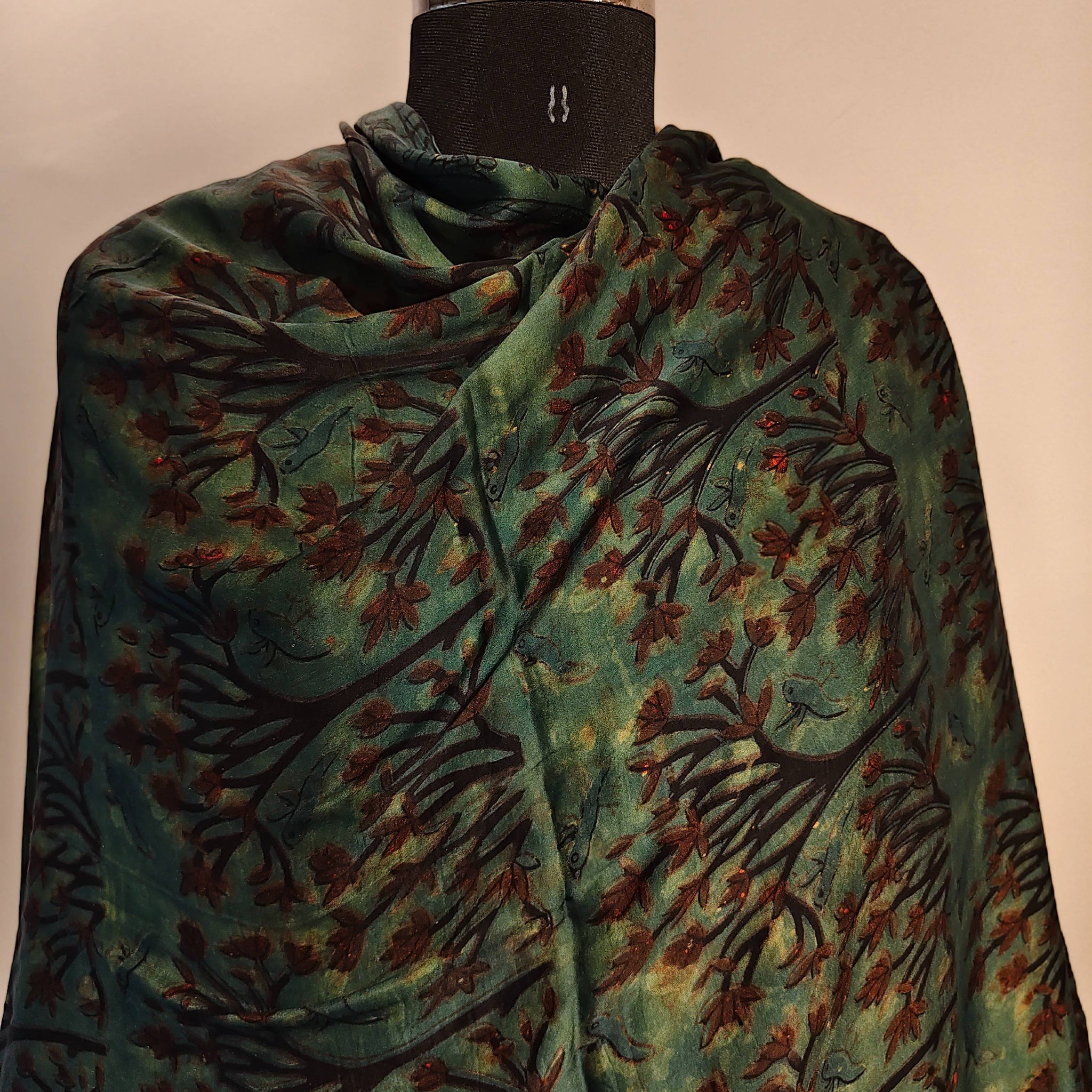 Modal Silk Dabu Dupatta