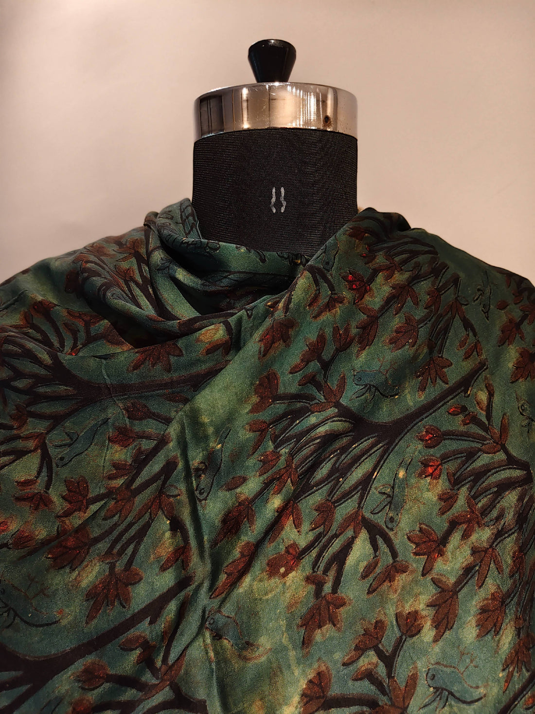 Modal Silk Dabu Dupatta