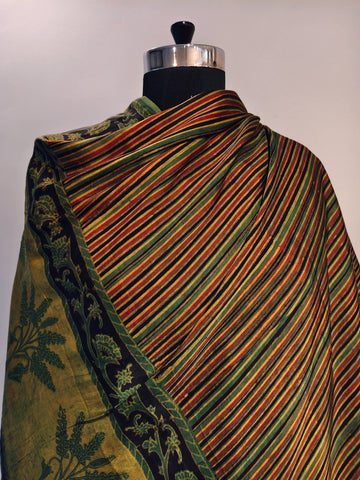 Modal Silk Dabu Dupatta