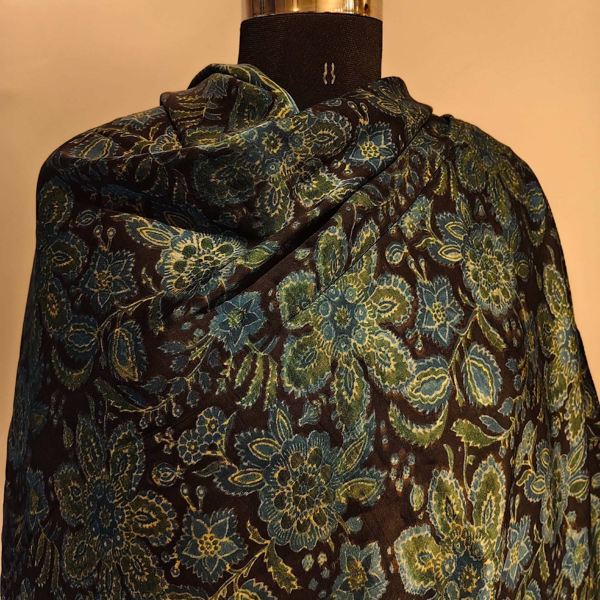 Modal Silk Dabu Dupatta