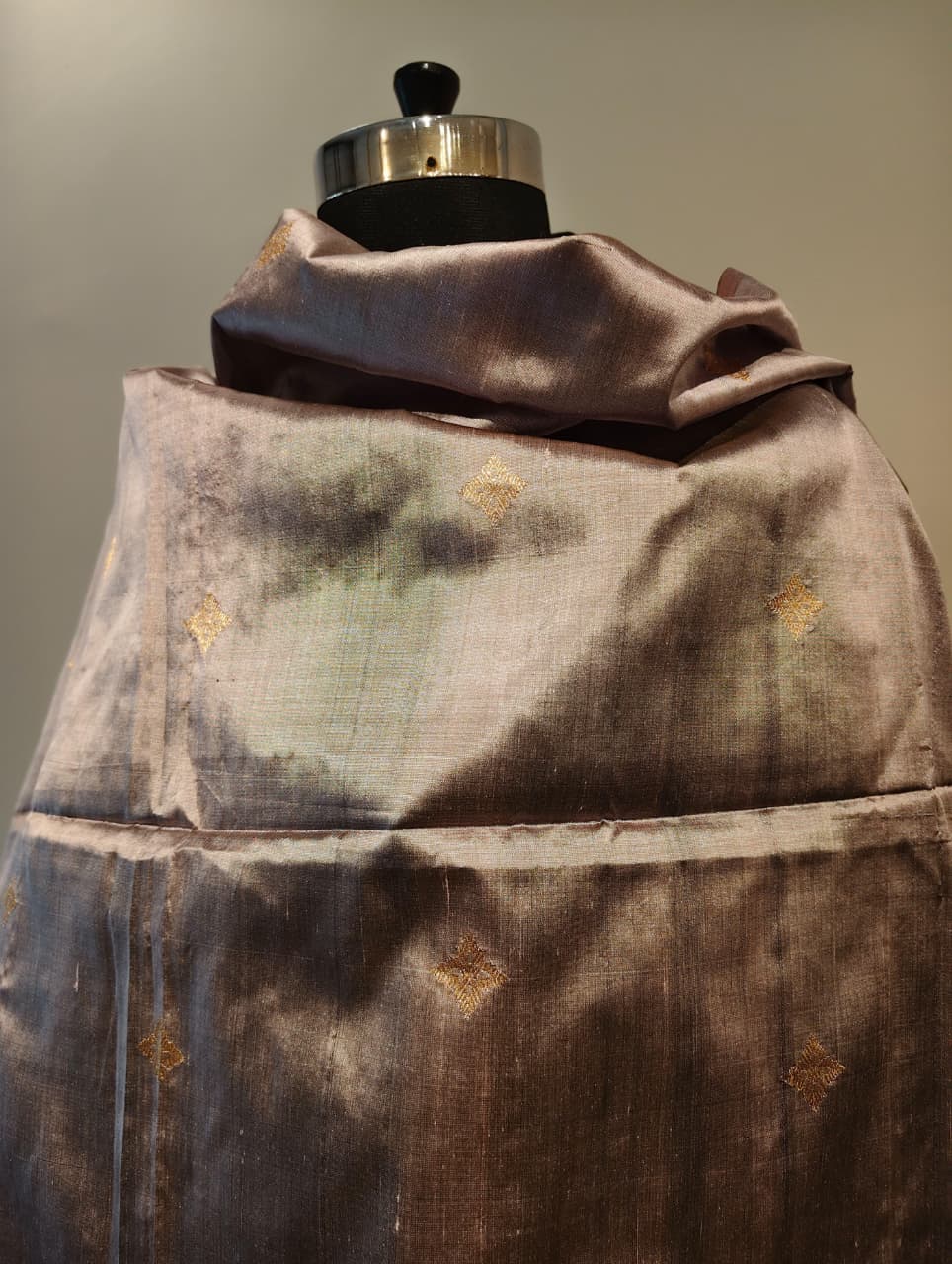 Purple Banarasi Dupatta