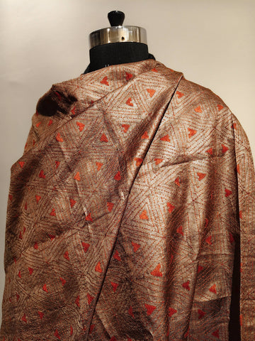 Silk Kantha Dupatta