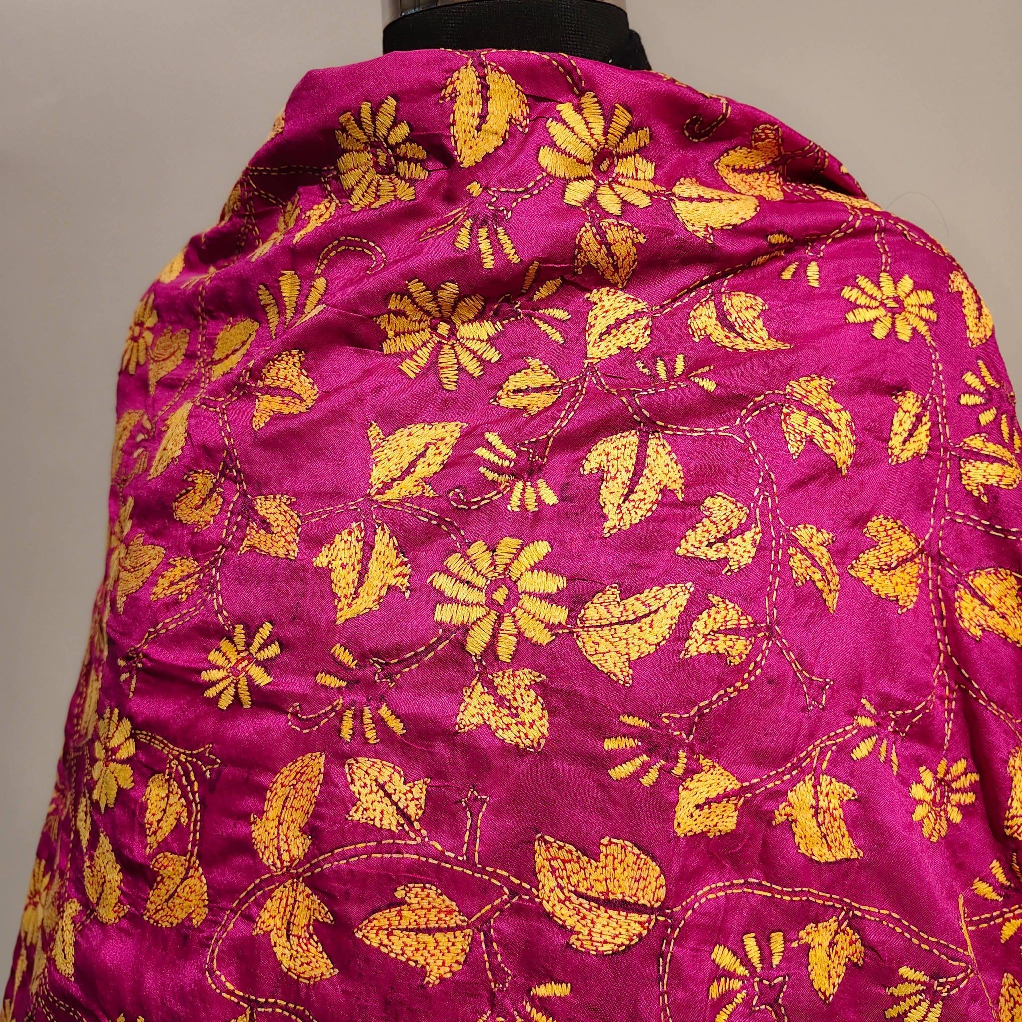 Silk Kantha Dupatta