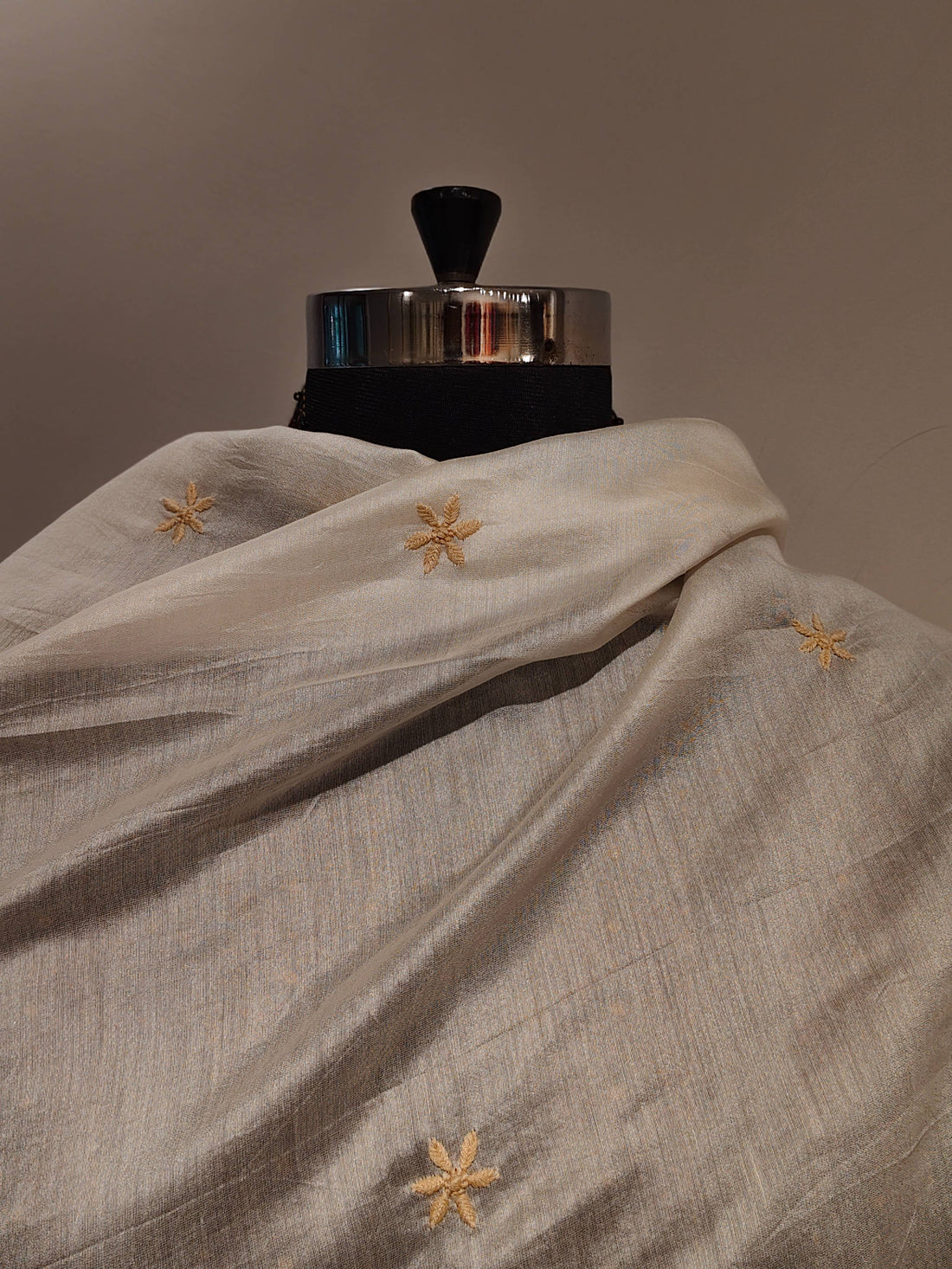 White Chikankari Dupatta